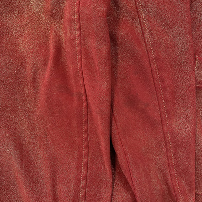 KATHARINE HAMNETT LONDON　キャサリンハムネット　スタンドカラージャケット　赤　レッド　