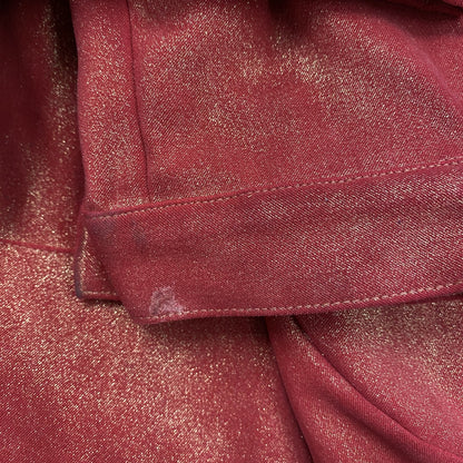 KATHARINE HAMNETT LONDON　キャサリンハムネット　スタンドカラージャケット　赤　レッド　