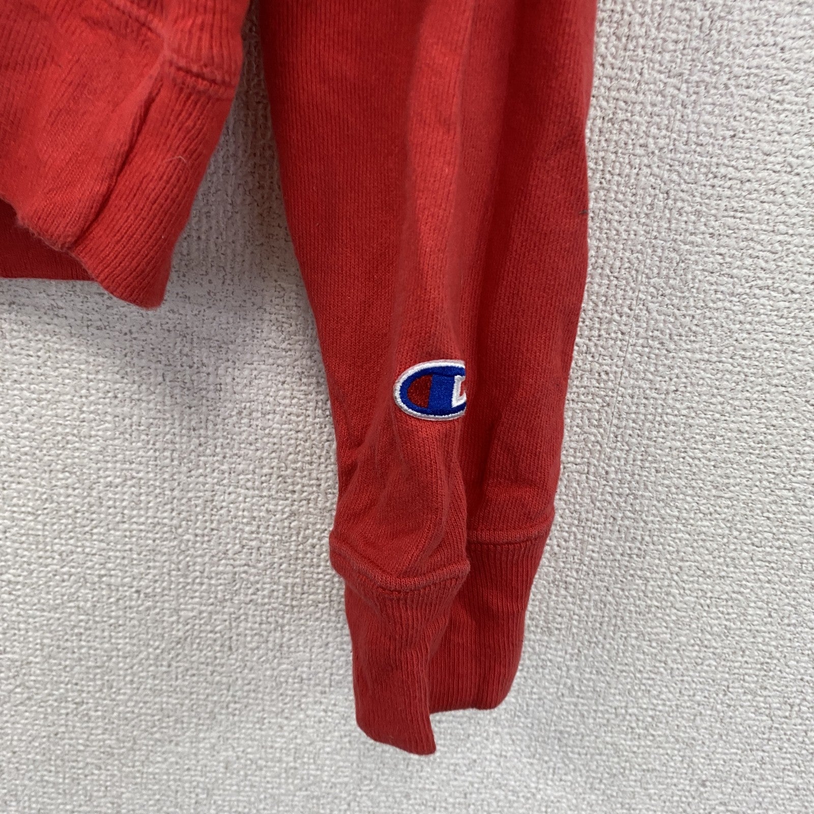 Champion　チャンピオン　リバースウィーブ　スウェットパーカー/フーディー　赤　レッド　Mサイズ トレーナー スウェットトップス フード付き 古着