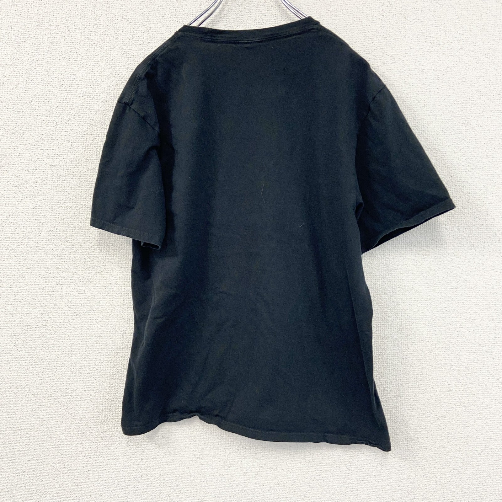 00s　PORT&COMPANY　ポートアンドカンパニー　半袖Tシャツ　ハヌカー　ヴィンテージ　黒　ブラック　Mサイズ　古着