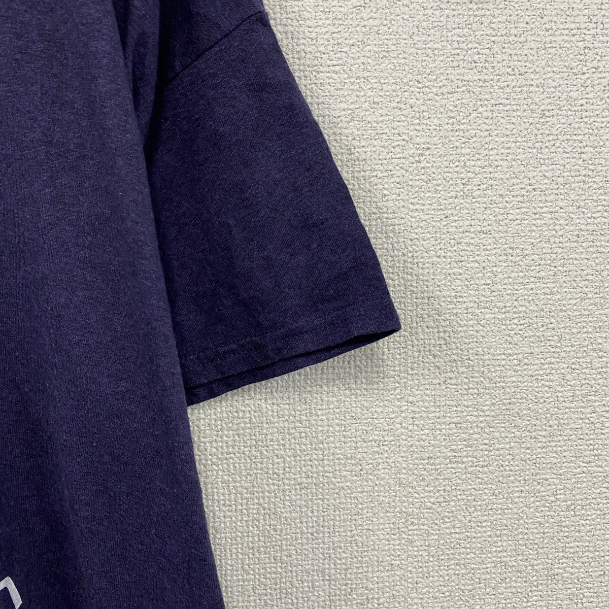 Yanks Indian Club　半袖プリントTシャツ　インディアン　両面プリント　紺　ネイビー　古着