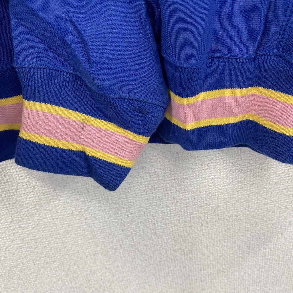 Champion　チャンピオン HERITAGE　スウェット/トレーナー　Vネック　青　ブルー　XSサイズ スウェットトップス メンズ コットン 古着