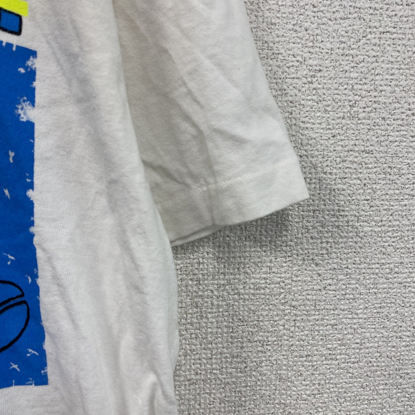 FRUIT OF THE LOOM　フルーツオブザルーム　半袖プリントTシャツ　シングルステッチ　白　ホワイト　Mサイズ