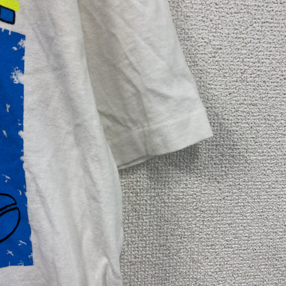 FRUIT OF THE LOOM　フルーツオブザルーム　半袖プリントTシャツ　シングルステッチ　白　ホワイト　Mサイズ