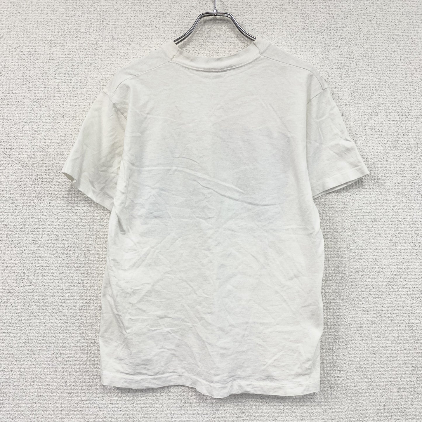 FRUIT OF THE LOOM　フルーツオブザルーム　半袖プリントTシャツ　シングルステッチ　白　ホワイト　Mサイズ