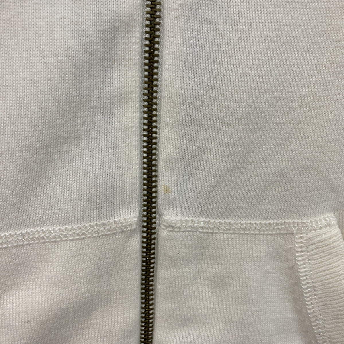 POLO JEANS COMPANY　フルジップパーカー/フーディー　白　ホワイト　Mサイズ　古着