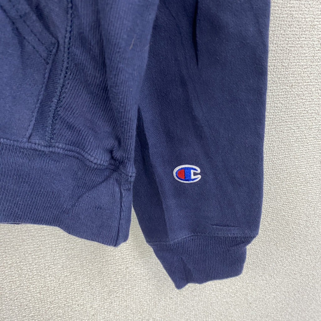 Champion　チャンピオン　リバースウィーブ　スウェットパーカー/フーディー　目無し　紺　ネイビー　Mサイズ トレーナー スウェットトップス フード付き 古着