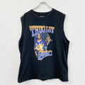 2PAC　トゥーパック　タンクトップ/ノースリーブ　ラッパーT　黒　ブラック　4Lサイズ　古着