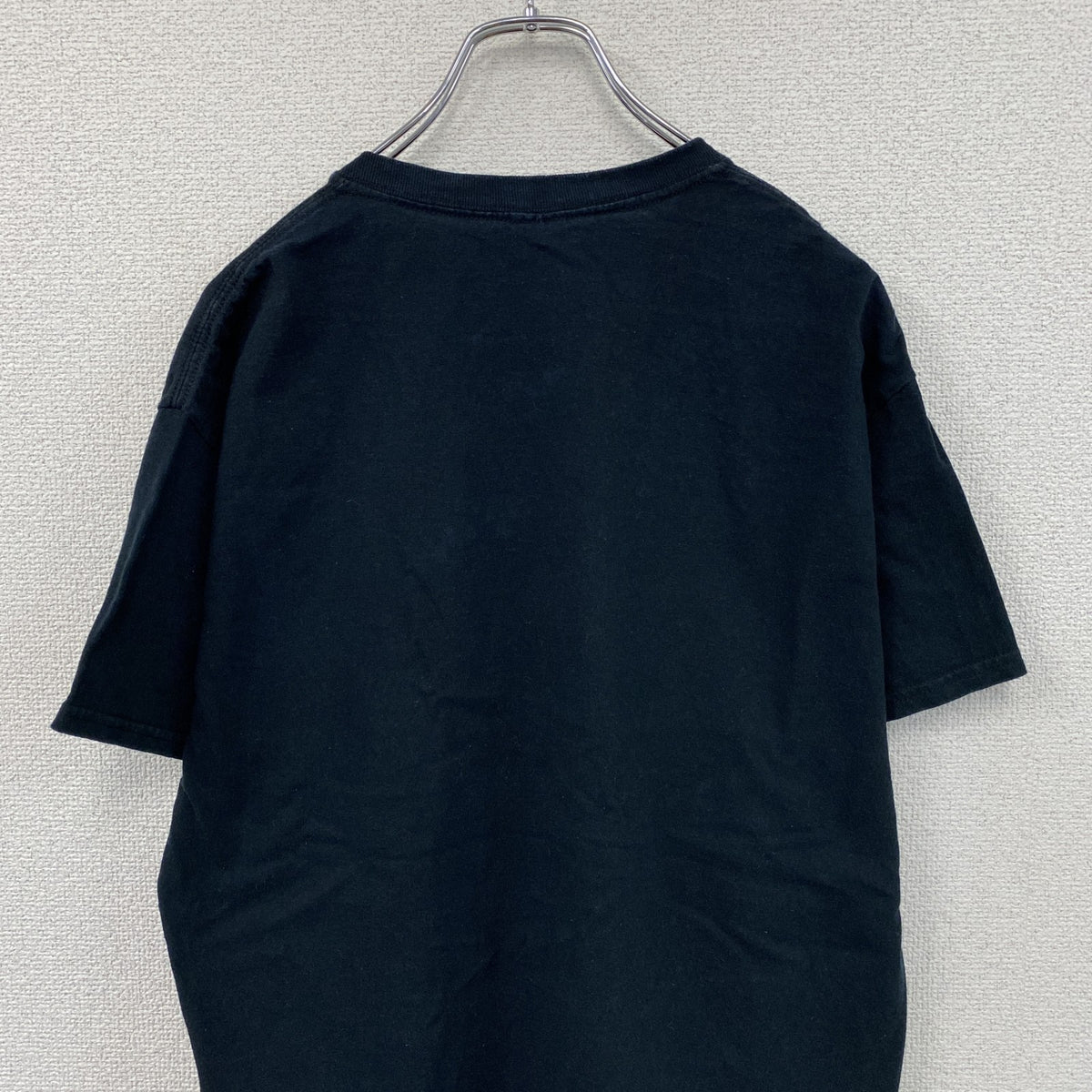 GILDAN　ギルダン　HIGH MINDS UK　半袖プリントTシャツ　紺　ネイビー　Lサイズ　古着