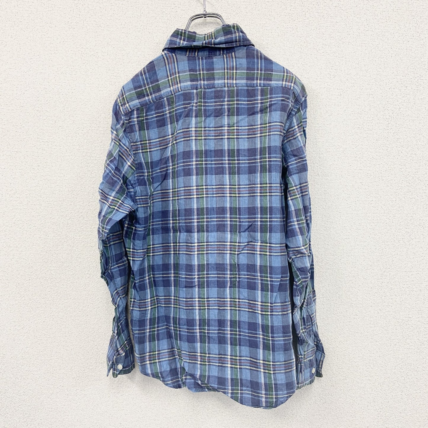 L.L.Bean　エルエルビーン　長袖シャツ　フラップポケット　チェック柄　マルチカラー　Mサイズ