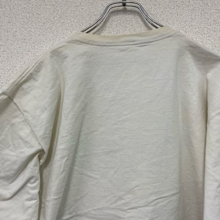 半袖Tシャツ　SCHLUCKSPECHT　アルコール　キツツキ　鳥　白　ホワイト　　古着