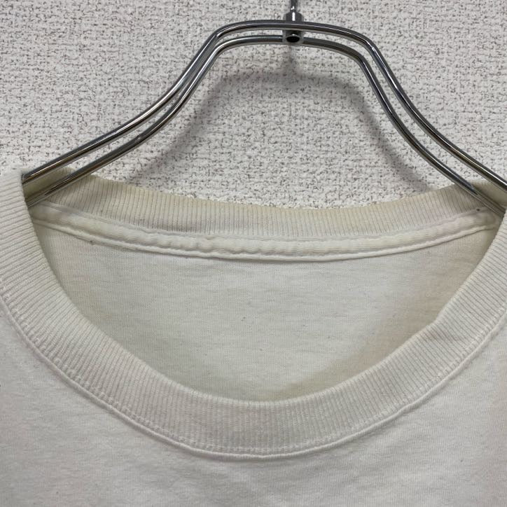 半袖Tシャツ　SCHLUCKSPECHT　アルコール　キツツキ　鳥　白　ホワイト　　古着