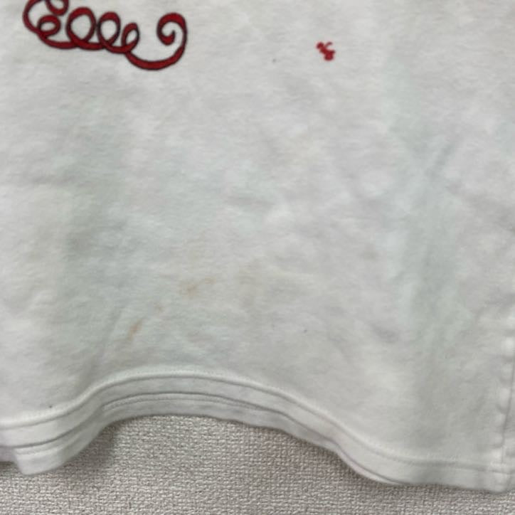 ～00s　VEDEX　半袖プリントTシャツ　バセット ハウンド　FAULER HUND　ホワイト　Mサイズ　古着