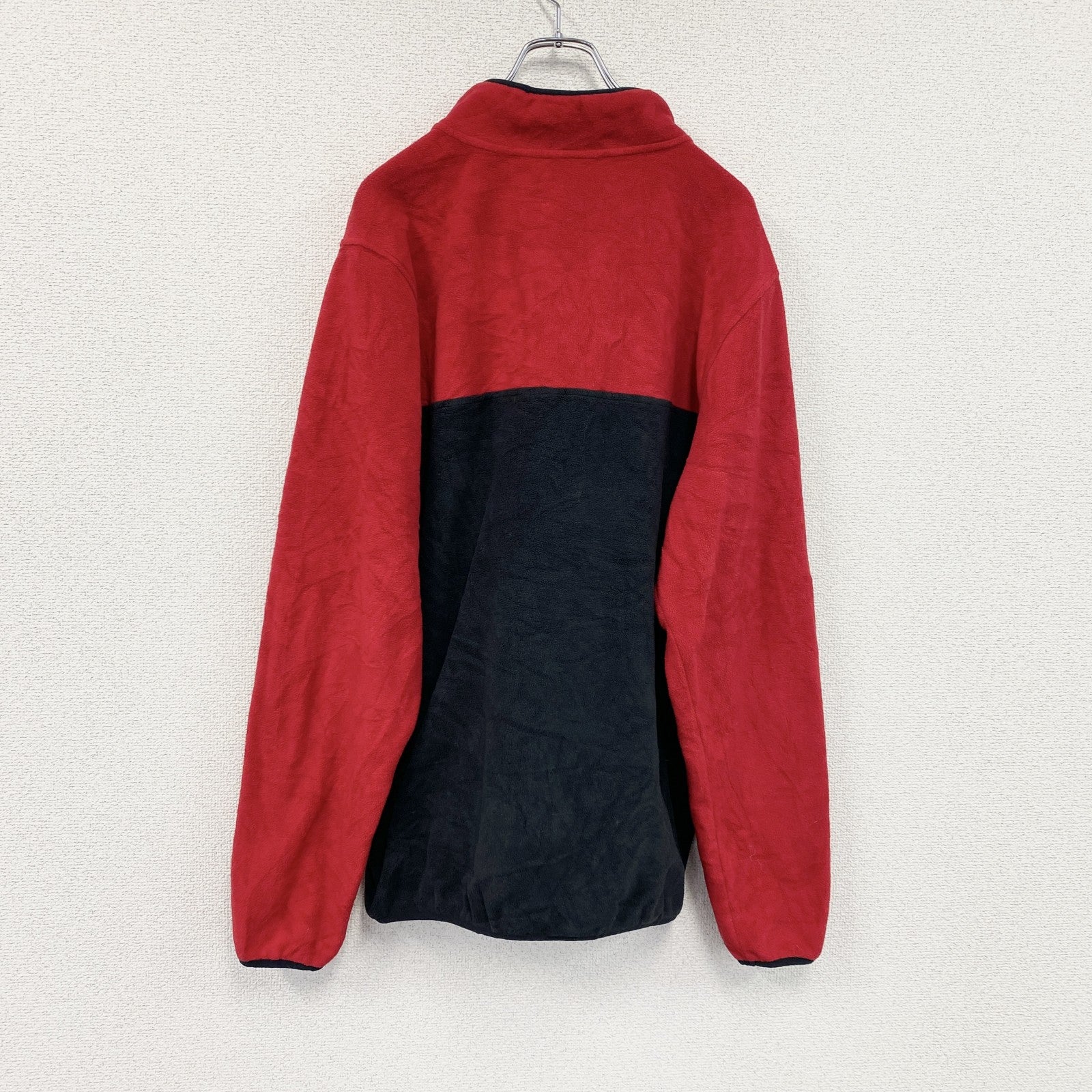 LAND'S END ランズエンド フリースジャケット/ボアジャケット 赤