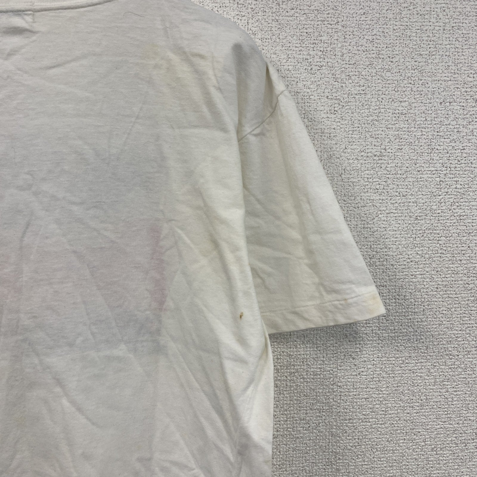 80s　PACCINO　パッチーノ　半袖プリントTシャツ　シングルステッチ　ヴィンテージ　白　ホワイト カットソー メンズ 古着