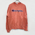Champion　チャンピオン　リバースウィーブ　スウェット/トレーナー　コーラルピンク　Mサイズ スウェットトップス メンズ コットン 古着