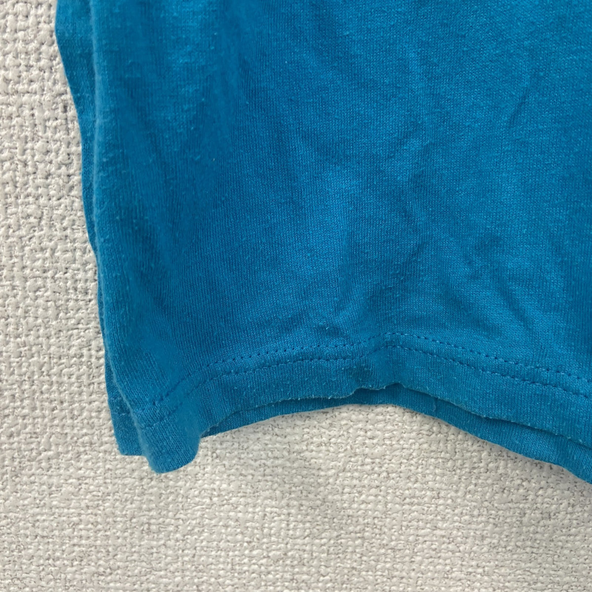JERZEEZ　ジャージーズ　半袖プリントTシャツ　シングルステッチ　青　ブルー　XLサイズ カットソー メンズ 古着