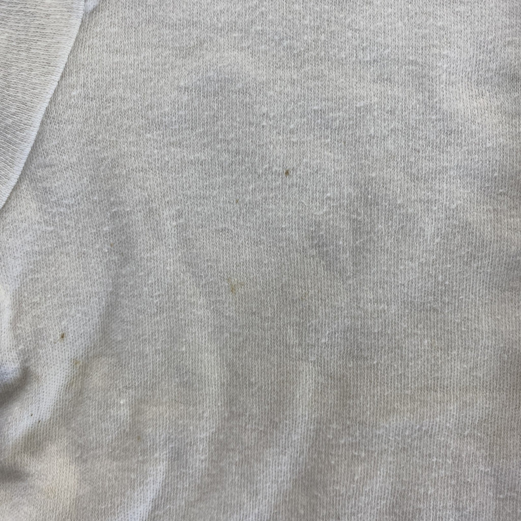 ～00s　VEDEX　半袖プリントTシャツ　バセット ハウンド　FAULER HUND　ホワイト　Mサイズ　古着