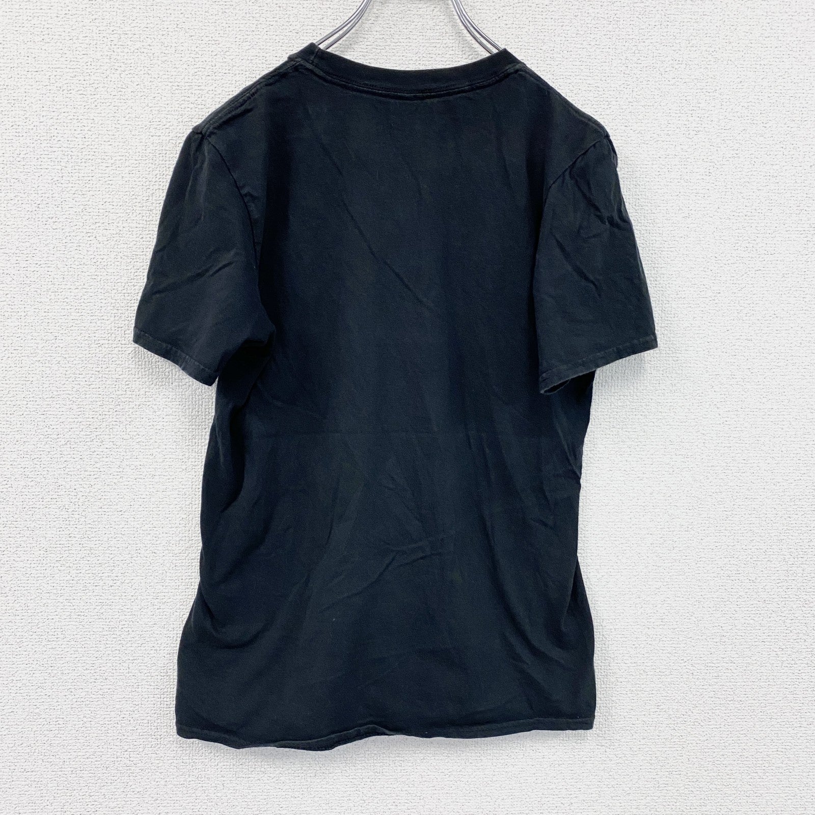 Play Station　半袖プリントTシャツ　黒　ブラック　Sサイズ　古着