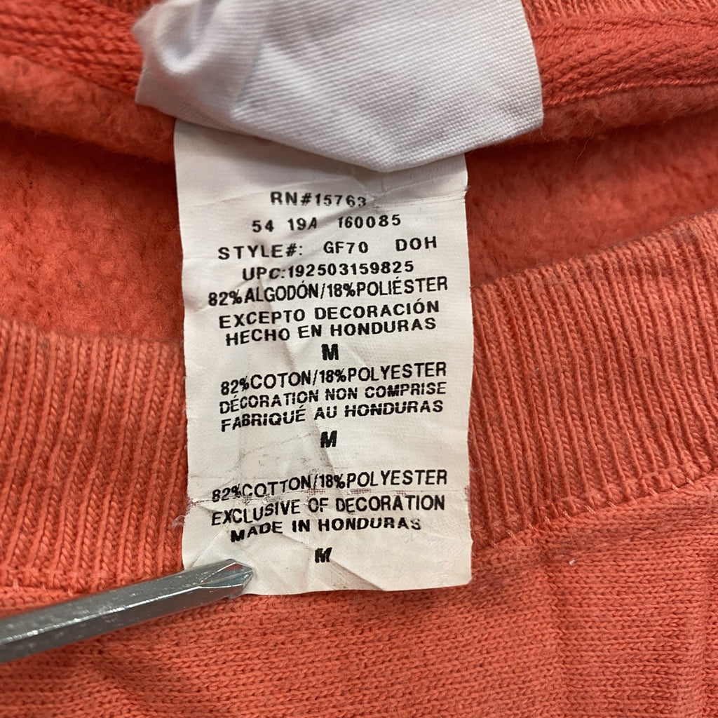 Champion　チャンピオン　リバースウィーブ　スウェット/トレーナー　コーラルピンク　Mサイズ スウェットトップス メンズ コットン 古着
