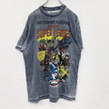 MARVEL　マーベル　半袖プリントTシャツ　灰色　グレー　Lサイズ　古着