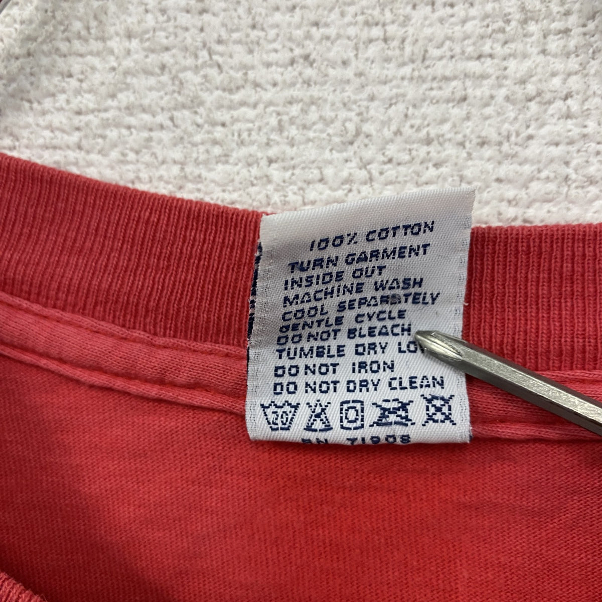 90s　GALT SAND　ゴールトサンド　半袖プリントTシャツ　シングルステッチ　ヴィンテージ　赤　レッド　Sサイズ カットソー メンズ コットン 古着