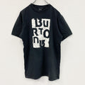 BURTONG　半袖プリントTシャツ　黒　ブラック　古着