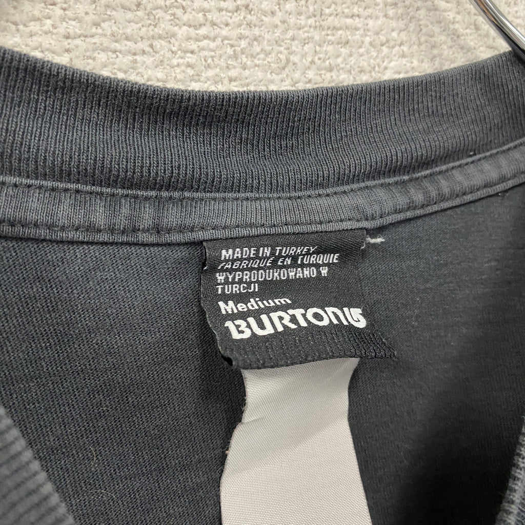 BURTONG　半袖プリントTシャツ　黒　ブラック　古着