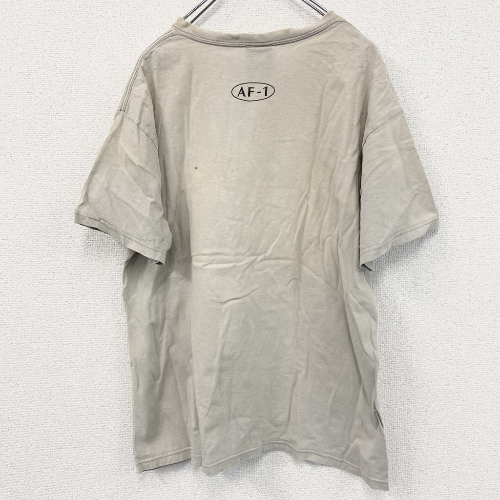NIKE　ナイキ　半袖プリントTシャツ　ベージュ　Mサイズ　古着