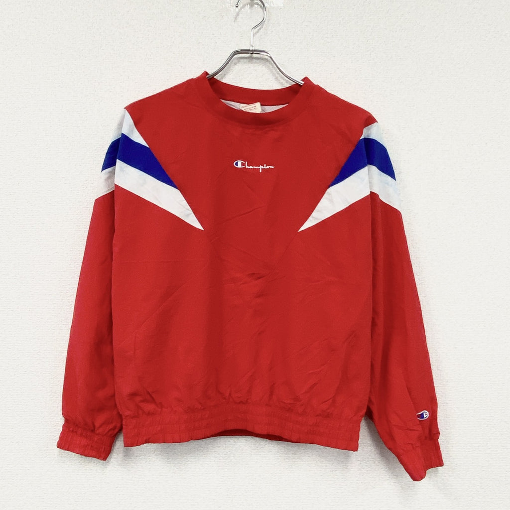 Champion　チャンピオン　プルオーバージャケット　赤　レッド　Mサイズ　古着