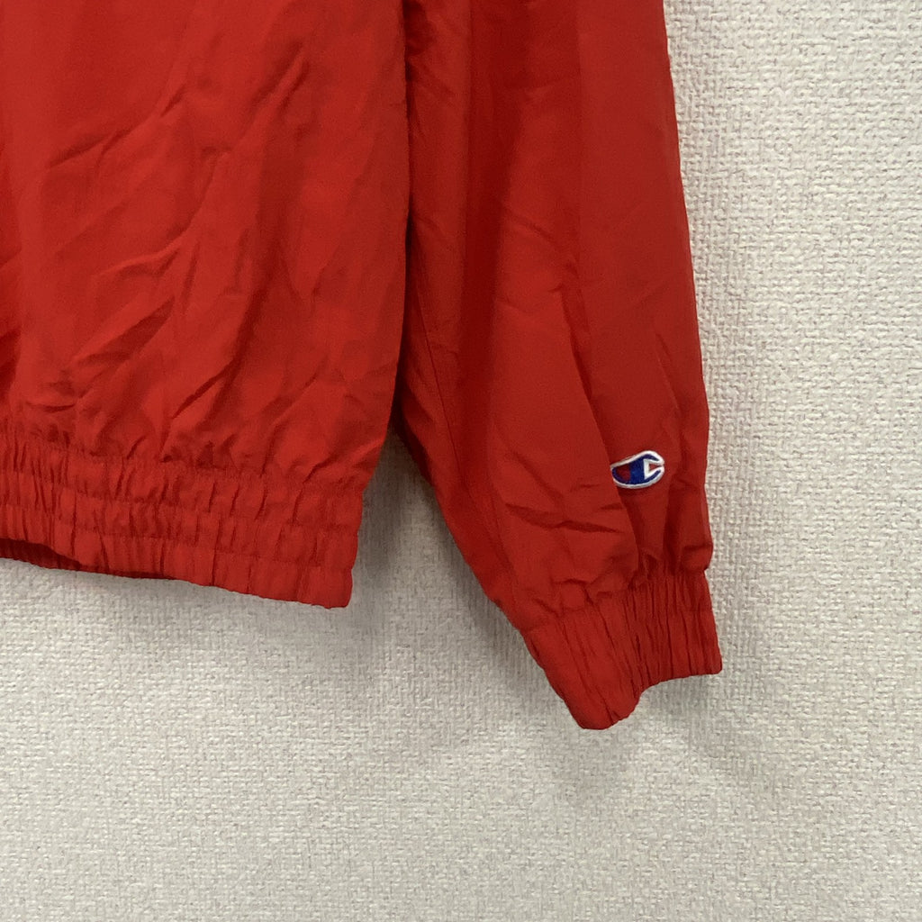 Champion　チャンピオン　プルオーバージャケット　赤　レッド　Mサイズ　古着