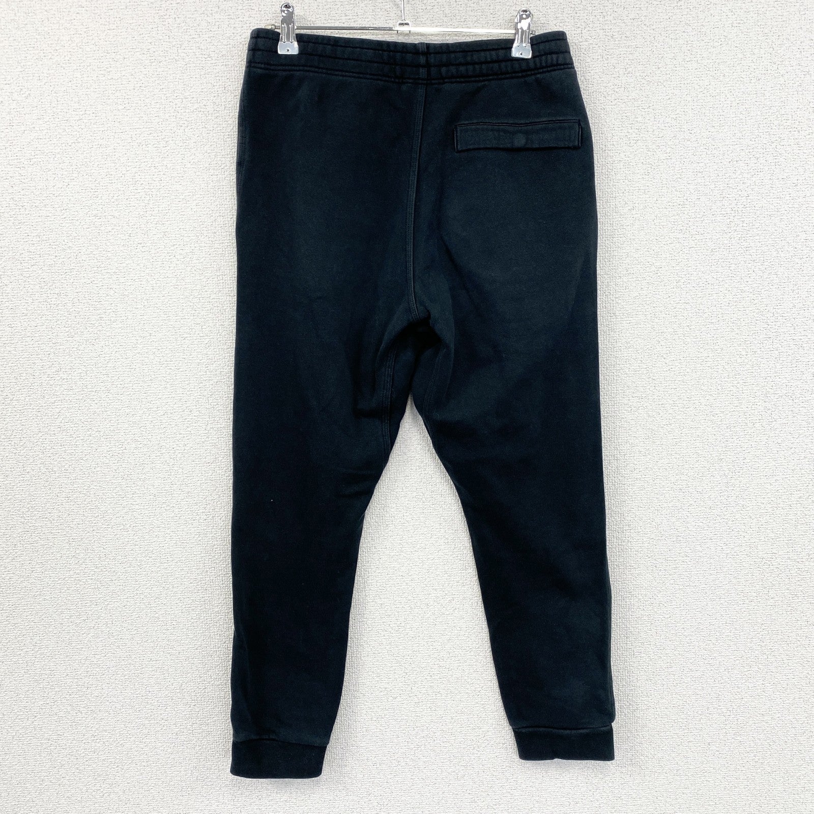 NIKE　ナイキ　スウェットパンツ　ジョガーパンツ　スウッシュ　黒　ブラック　Mサイズ　古着