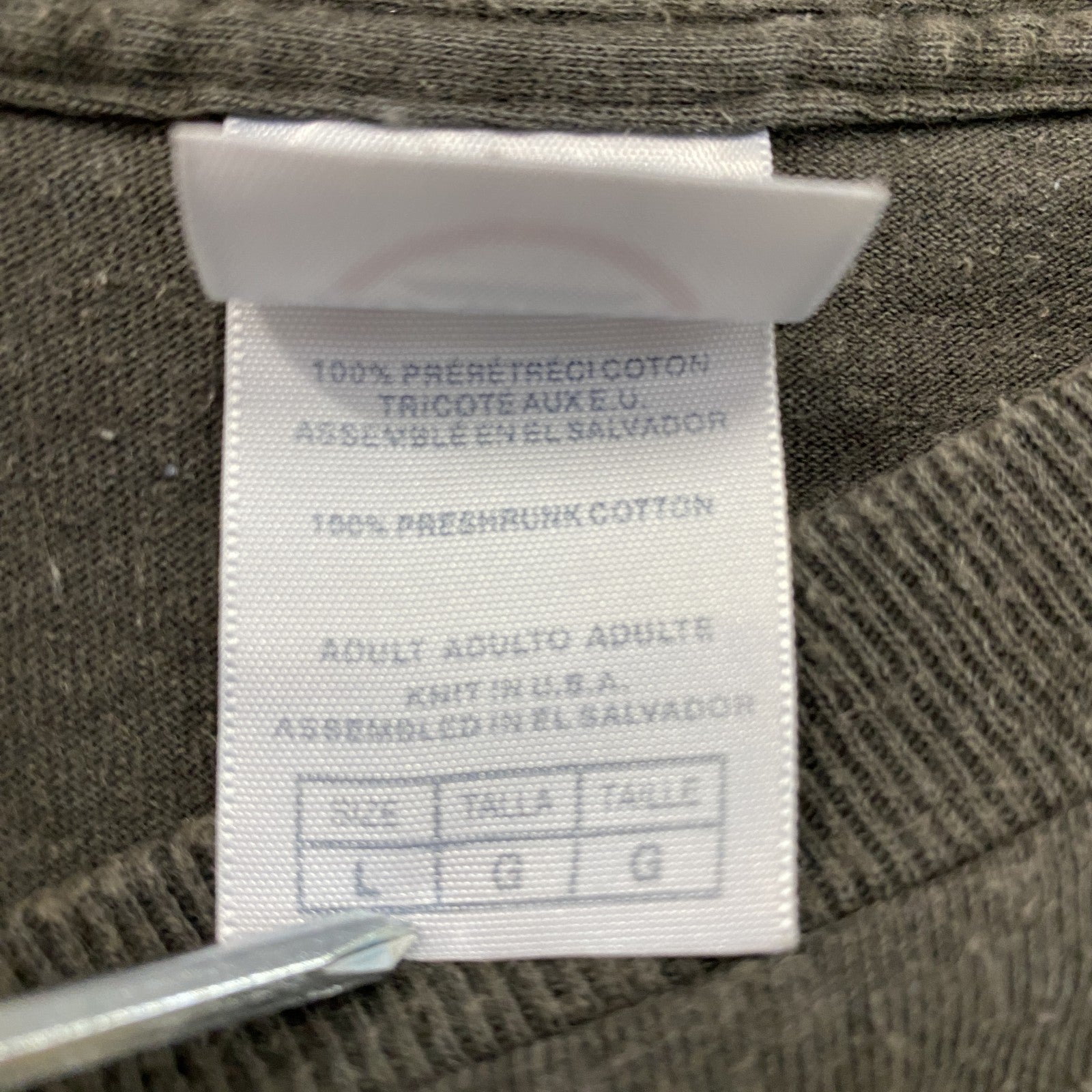 00s～　DELTA　NAVSPECWAR　半袖プリントTシャツ　ヴィンテージ　茶色　ブラウン　Lサイズ　古着