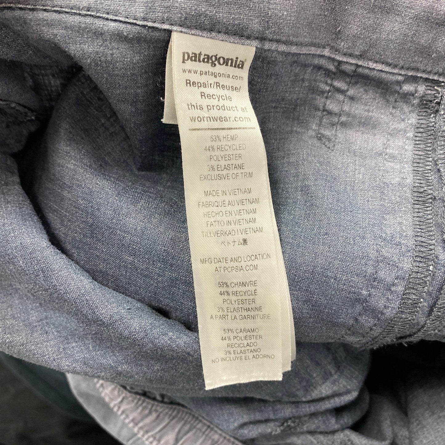 Patagonia　パタゴニア　Hampi Rock Shorts　ハーフパンツ/ショートパンツ　紺　ネイビー　32サイズ