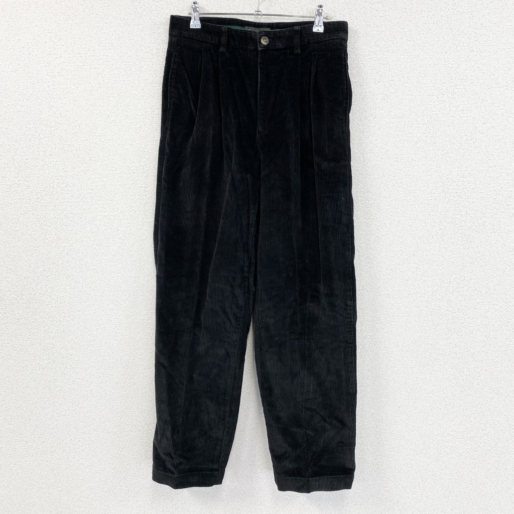 Cross Creek Classics　クロスクリーククラシック　コーデュロイパンツ　黒　ブラック　W31サイズ　古着