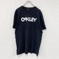 OAKLEY　オークリー　半袖プリントTシャツ　黒　ブラック　XLサイズ　古着