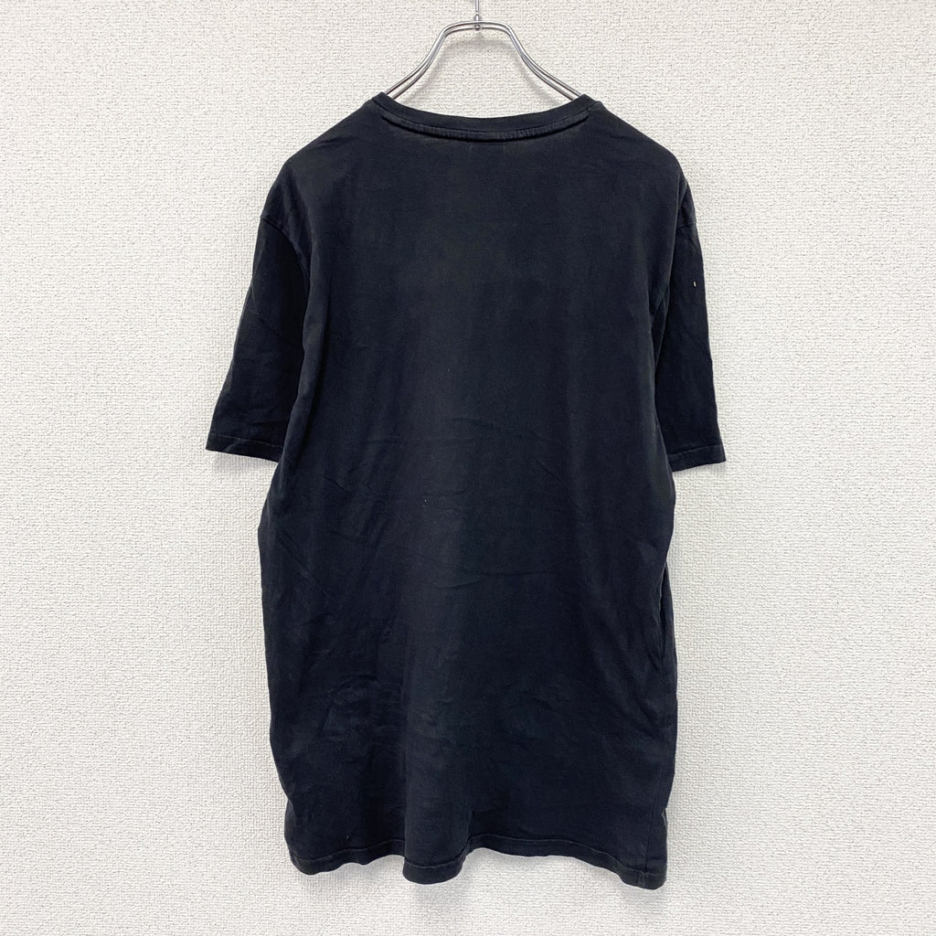 OAKLEY　オークリー　半袖プリントTシャツ　黒　ブラック　XLサイズ　古着