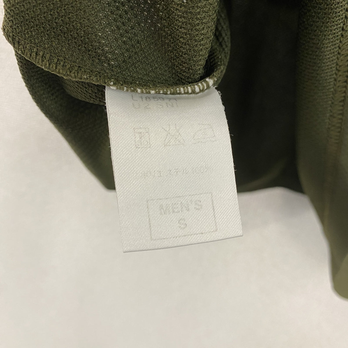 00s　NIKE　ナイキ　DRI-FIT　半袖Tシャツ　スウッシュ　ヴィンテージ　カーキ　Sサイズ　古着