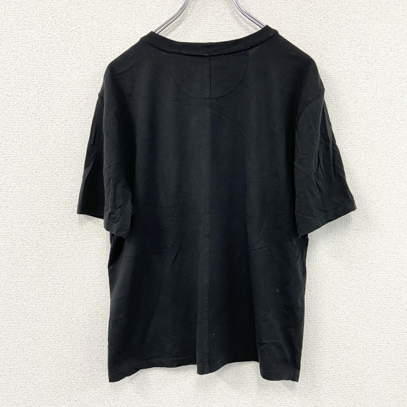 Carhartt　カーハート　LOOSE FIT　半袖Tシャツ　胸タグ　ワンポイント　クルーネック　黒　ブラック　Mサイズ　古着