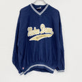 ～90s　Dodger　プルオーバージャケット　ヴィンテージ　紺　ネイビー　Lサイズ　古着