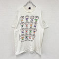Danny First　ダニーファースト　半袖プリントTシャツ　ヴィンテージ　シングルステッチ　白　ホワイト　Lサイズ　古着