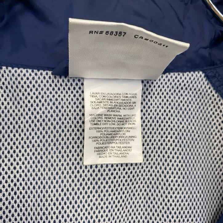 90s　adidas　アディダス　フルジップジャケット　ヴィンテージ　紺　ネイビー　XLサイズ　古着