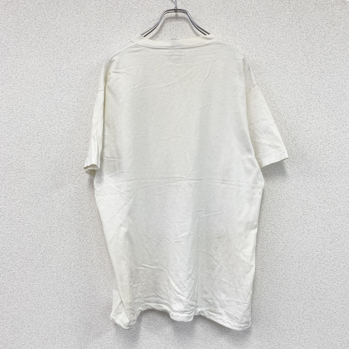 Danny First　ダニーファースト　半袖プリントTシャツ　ヴィンテージ　シングルステッチ　白　ホワイト　Lサイズ　古着
