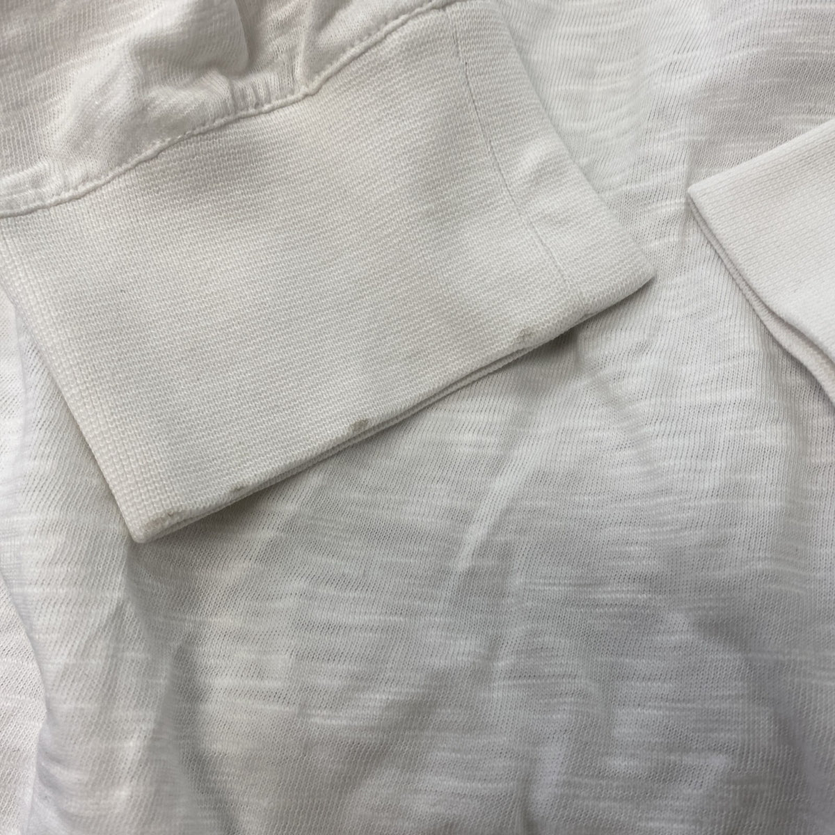 Calvin Klein Jeans　カルバンクラインジーンズ　長袖Tシャツ/ロンT　白　ホワイト　Mサイズ　古着