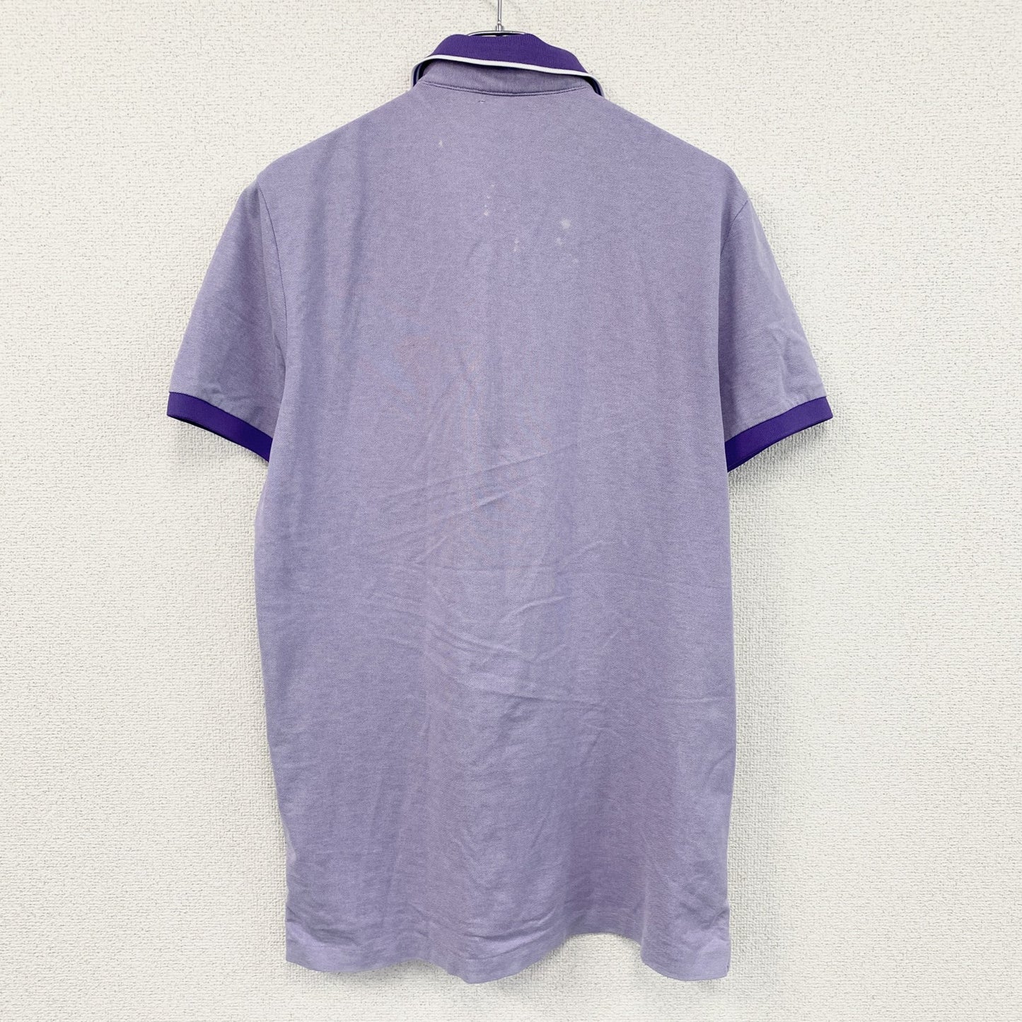 POLO GOLF RALPH LAUREN　ポロゴルフラルフローレン　半袖ポロシャツ　紫　パープル　Mサイズ