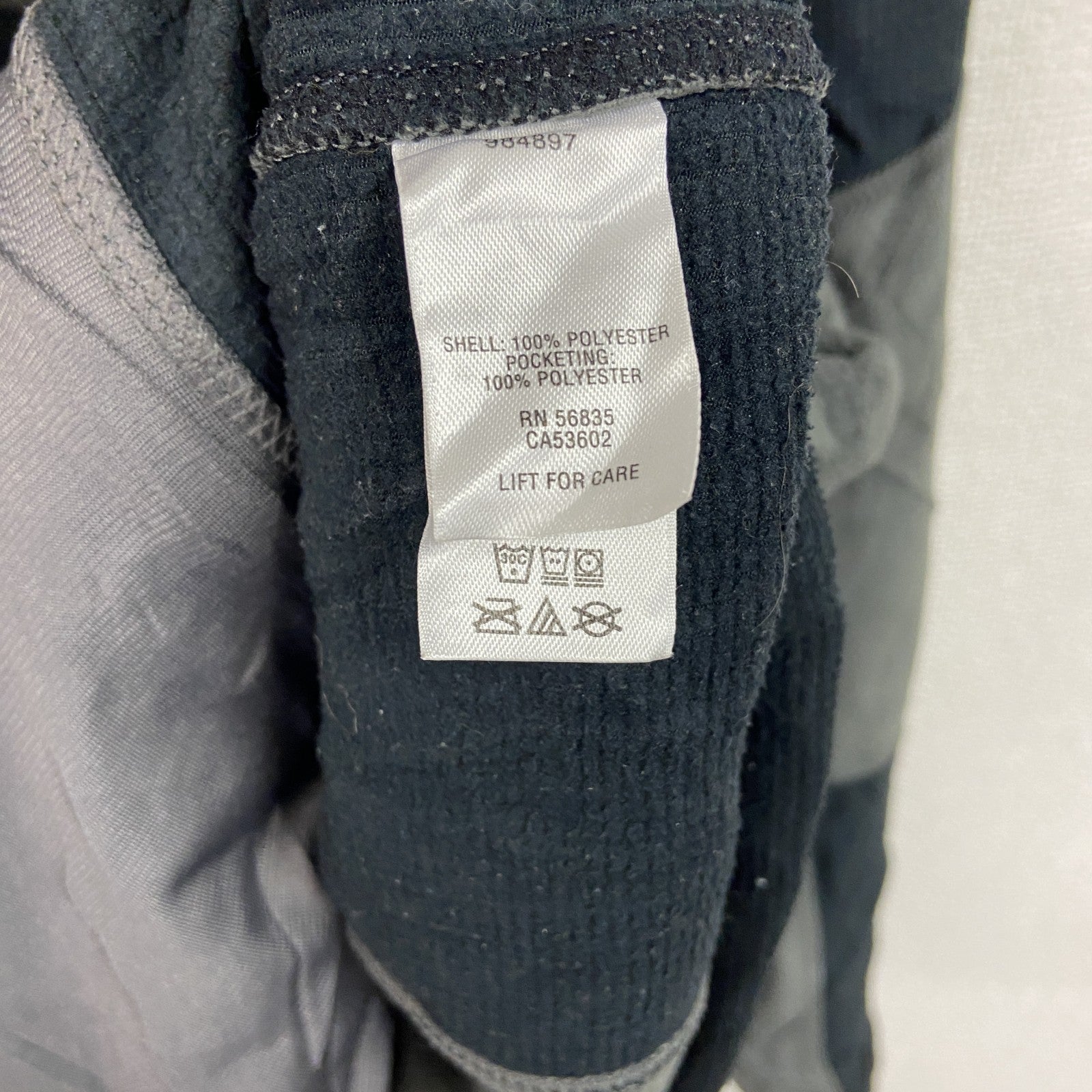 Cabela's　カベラス　フリースプルオーバー　フリースジャケット　ハーフジップ　黒　ブラック　XXXLサイズ　古着