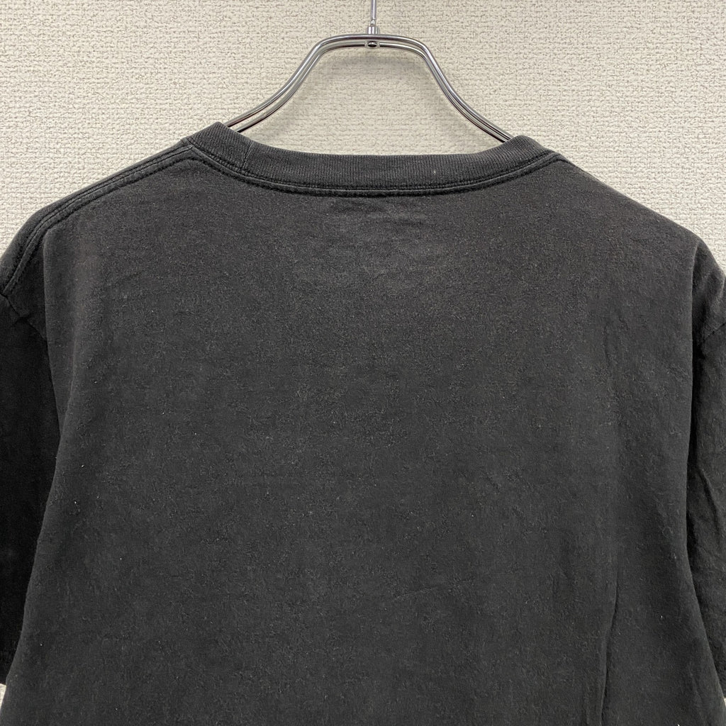 LRG　エルアールジー　半袖プリントTシャツ　国旗　星条旗　黒　ブラック　Mサイズ　古着