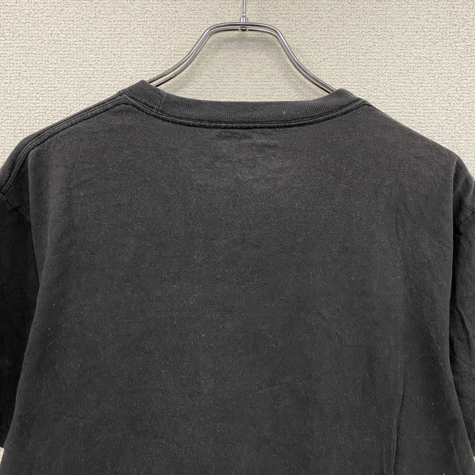 LRG　エルアールジー　半袖プリントTシャツ　国旗　星条旗　黒　ブラック　Mサイズ　古着