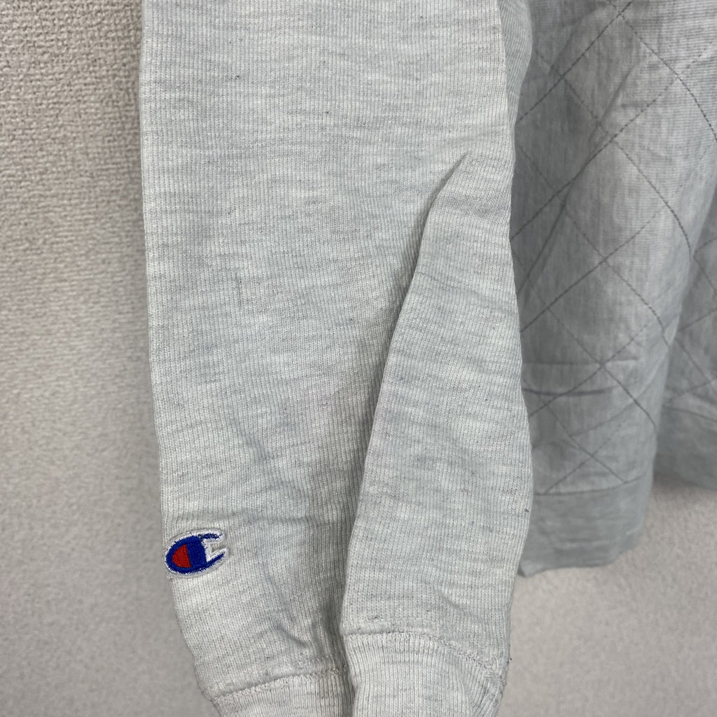 Champion　チャンピオン　リバースウィーブ　ハーフジップスウェット/トレーナー　灰色　グレー　XLサイズ　古着