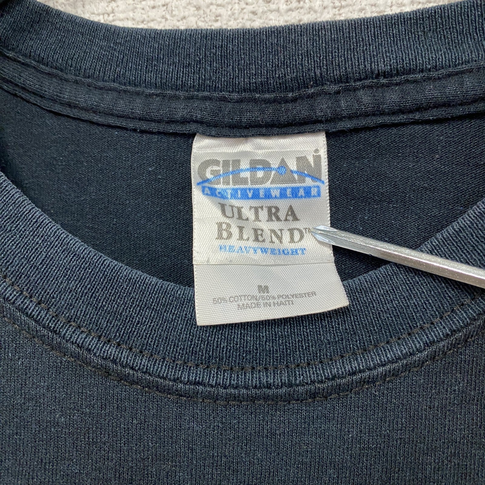 GILDAN　ギルダン　NBA　クリーブランドキャバリアーズ　半袖プリントTシャツ　バスケットボール　黒　ブラック　Mサイズ　古着
